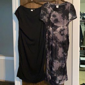 Maternity tshirt dresses